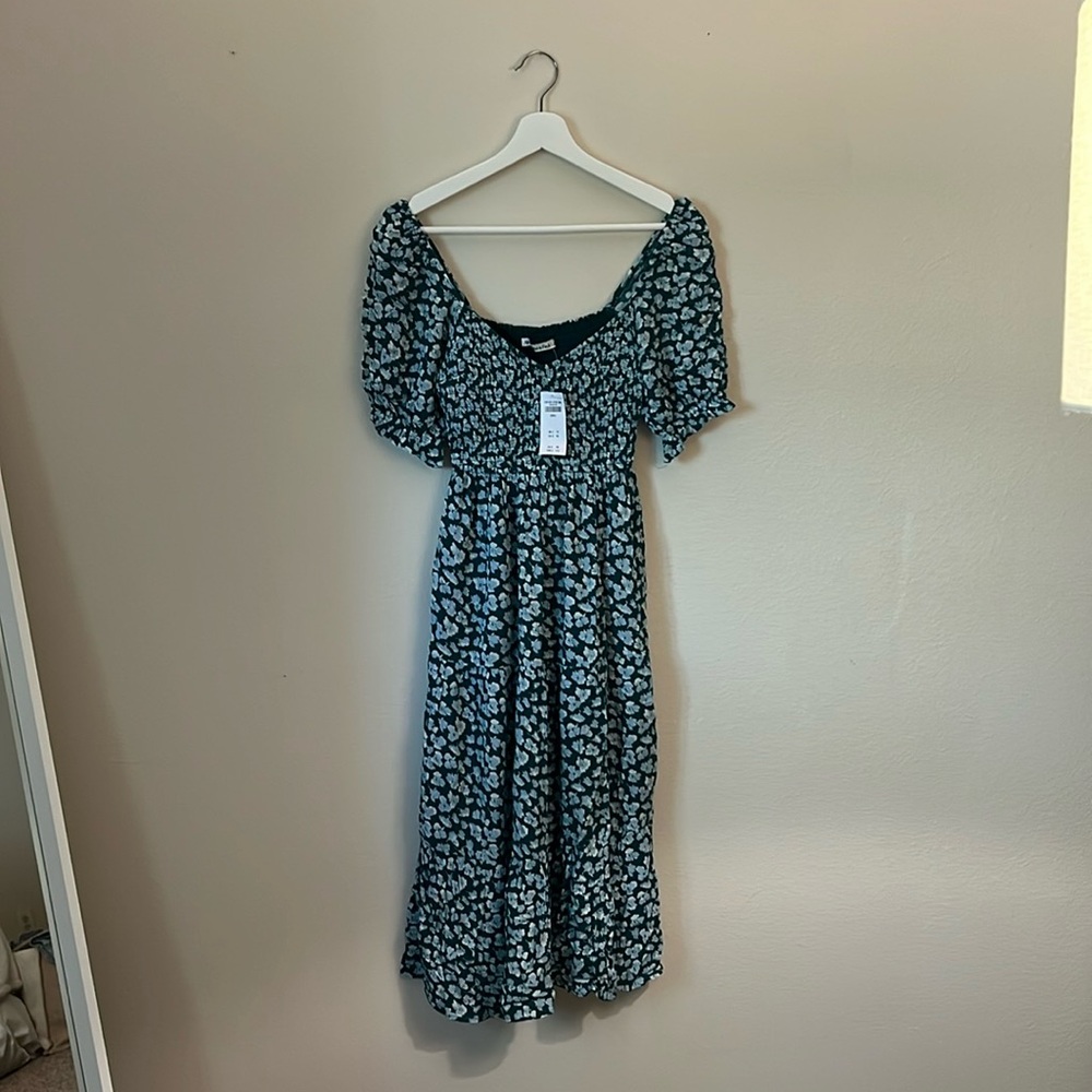 Abercrombie & Fitch puff sleeve dress -NWT